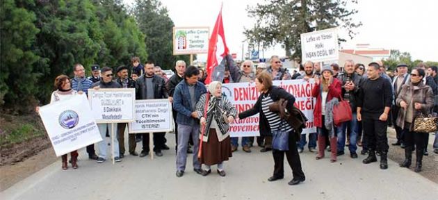 Lefke'deki eylemler Lefkoşa’ya taşınacak