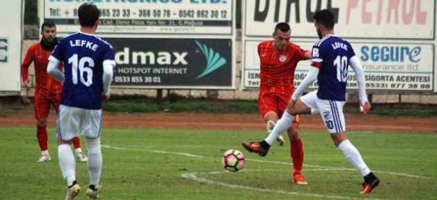 Lefke istediğini aldı: 1-2