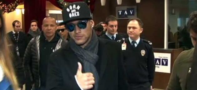 Neymar İstanbul’da