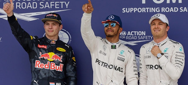 Pole pozisyonu Hamilton'ın