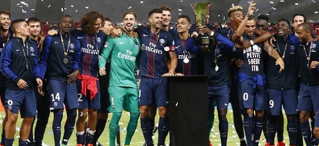 PSG'den sezonun ilk kupası
