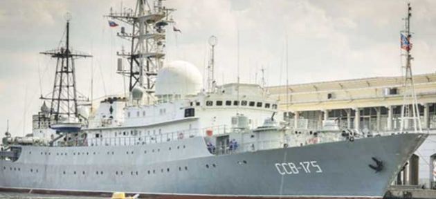 Rus istihbarat gemisi Küba’da