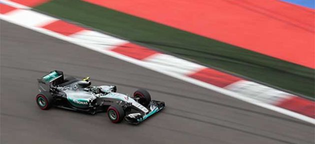 Rusya'da ilk cep Rosberg'in