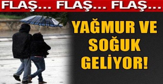 Soğuk hava başlıyor