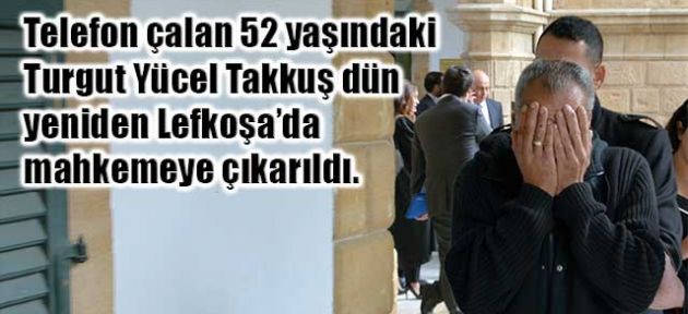 Takkuş’a 50 bin TL kefalet 