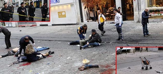 Taksim’de dehşet