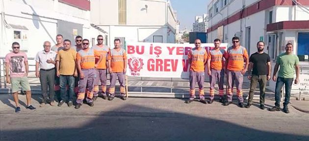 TAŞEL’de süresiz grev başladı