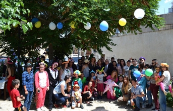 Arabahmet bölgesinde, “Hayat Çocuklar ile Renkli” Sosyal Sorumluluk Projesi’nin dördüncüsü yapıldı