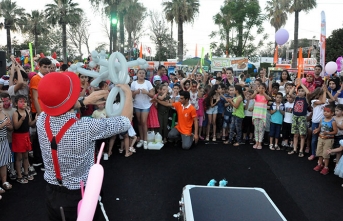 Güzelyurt Portakal Festivali kapsamında Çocuk Şenliği düzenlendi