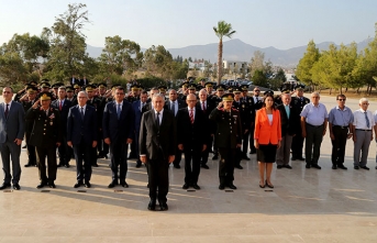 Hamitköy Anıttepe, Boğaz Şehitliği ve TMT Anıtı’nda tören düzenlendi