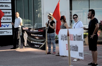 Pankartlı protesto