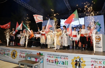 12.Uluslararası Lefkoşa Halk Dansları Festivali’ne bu yıl 5 ülke katıldı