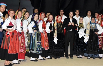 Lefkoşa’nın tarihi Çağlayan parkında renkli görüntüler