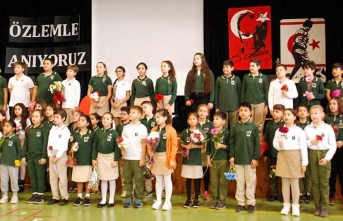 Doğu Akdeniz Doğa İlkokulu öğrencileri Atatürk’ü törenlerle andı