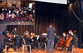 Lefkoşa Belediye Orkestrası Eğitim Konserleri gerçekleştirdi