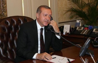 Erdoğan taziyelerini iletti