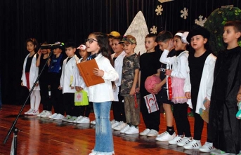 Doğu Akdeniz Doğa İlkokulu birinci sınıf öğrencileri okuma yazma öğrenmenin heyecanını yaşadı