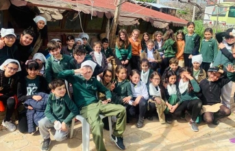 Doğu Akdeniz Doğa İlkokulu Öğrencileri Kumyalı köyüne gezi düzenledi