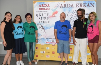 Arda Erkan için her yıl düzenlenen Kite Surf Etkinliği’nin 5’incisi gerçekleştiriliyor
