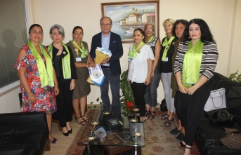 Güzelyurt Yeşilada Lions Kulübü ve Alsancak Maremonte Lions Kulübü’nün başkan ve yönetim kurulu üyeleri Diyalog Medya’yı ziyaret etti