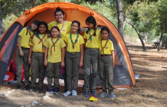 Doğa İzcilik Derneği üyeleri Bedis Piknik Alanı’nda 2 gece 3 gün geçirdi