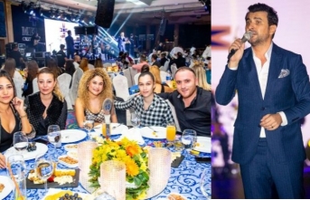 Gökhan Tepe,  Merit Crystal Cove Hotel’in misafirlerine muhteşem bir konser verdi