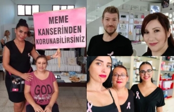 Meme kanseri ile mücadelede Memduh Erdal Beaute&Prestige L’original’den geldi