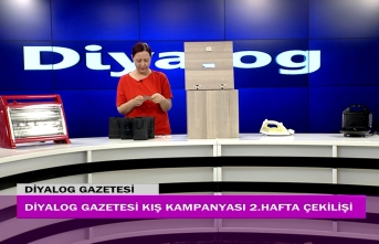 Diyalog Gazetesinin düzenlediği Kış Kampanyasının ikinci hafta çekilişi yapıldı