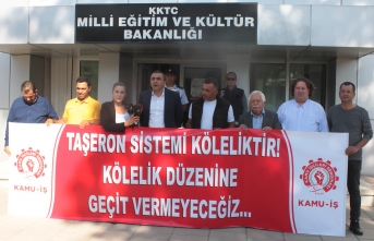 “Taşeron sistemi köleliktir”