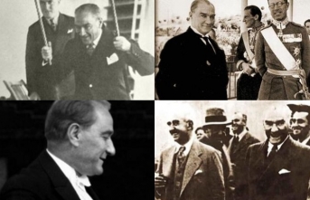 Ulu önder Atatürk'ün daha önce görülmemiş fotoğrafları sergilenmeye başladı