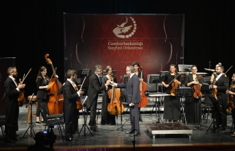Cumhurbaşkanlığı Senfoni Orkestrası’nın Murat Cem Orhan yönetimindeki konserine yoğun ilgi oldu