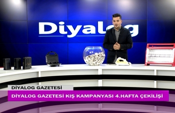 Diyalog Gazetesinin düzenlediği Kış Kampanyasının 4’üncü hafta çekilişi yapıldı