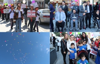 Lefkoşa’da Tatar ve Çavuşoğlu’nun katıldığı etkinlikte müzik dinletileri sunuldu, balonlar uçuruldu