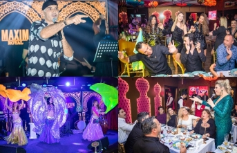 Maxim Royal’de sahne alan ünlü şarkıcı Altay, hayranlarıyla birlikte keyifli bir geceye imza attı