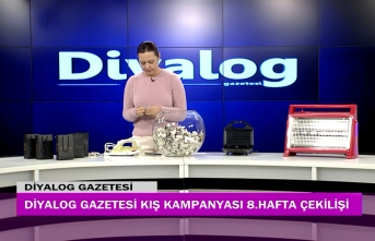 Diyalog Gazetesinin düzenlediği Kış Kampanyasının 8’inci hafta çekilişi yapıldı