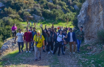 LAÜ öğrencileri Yeşilırmak ve Bademliköy’ün güzelliklerine hayran kaldı