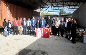 KKTC Türk Kızılay Derneği öncülüğündeki yardım kampanyaları sürüyor