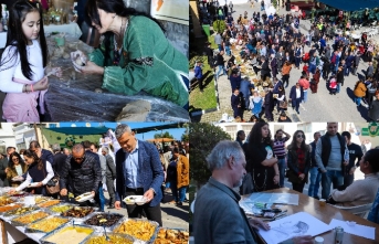 5.Tatlısu Ot Kültür Festivali başladı; 35 çeşit ottan yapılan yemekler ikram edildi