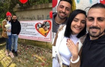 Buse Eligön, Cem Gülsev’in  evlilik teklifine  “Evet” dedi