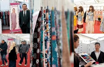 Kırgızistan'ın başkenti Bişkek'te, 3. Türk Moda ve Tekstil Fuarı açıldı