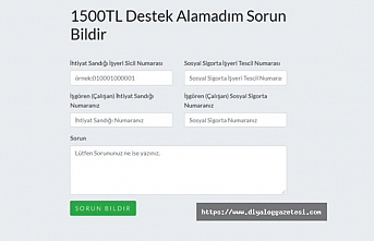 1500 TL alamayanlar için başvuru şansı