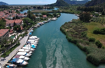 Dalyan Kanalı'nın "gerdanlıkları" misafirlerini bekliyor