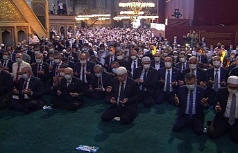 86 yıl sonra ilk namaz