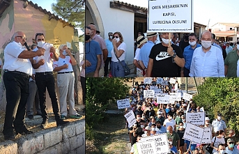 Akıncılar’da sınır kapısı eylemi