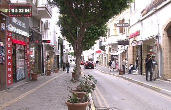 Girne'de Çarşı kurudu