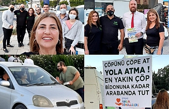 ‘Çöpünü yola atma’ etkinliği büyük ilgi gördü