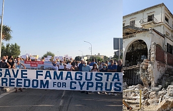 Maraş’ın kısmı açılışına protesto