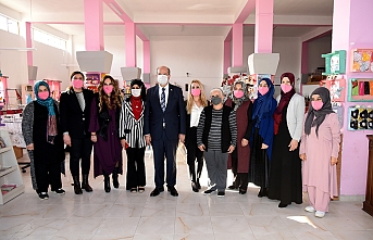 ZAYDER’in kadın el işlerinden oluşan sergisi ziyarete açıldı