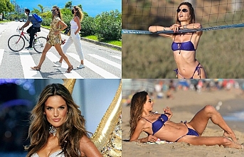 Alessandra Ambrosio, bir süredir memleketi Brezilya'da ailesi ile birlikte