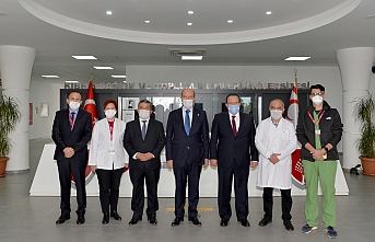 Cumhurbaşkanı Tatar, Sağlık ve Toplum Bilimleri Üniversitesi’nin Güzelyurt’un geleceği için önemli olduğunu söyledi